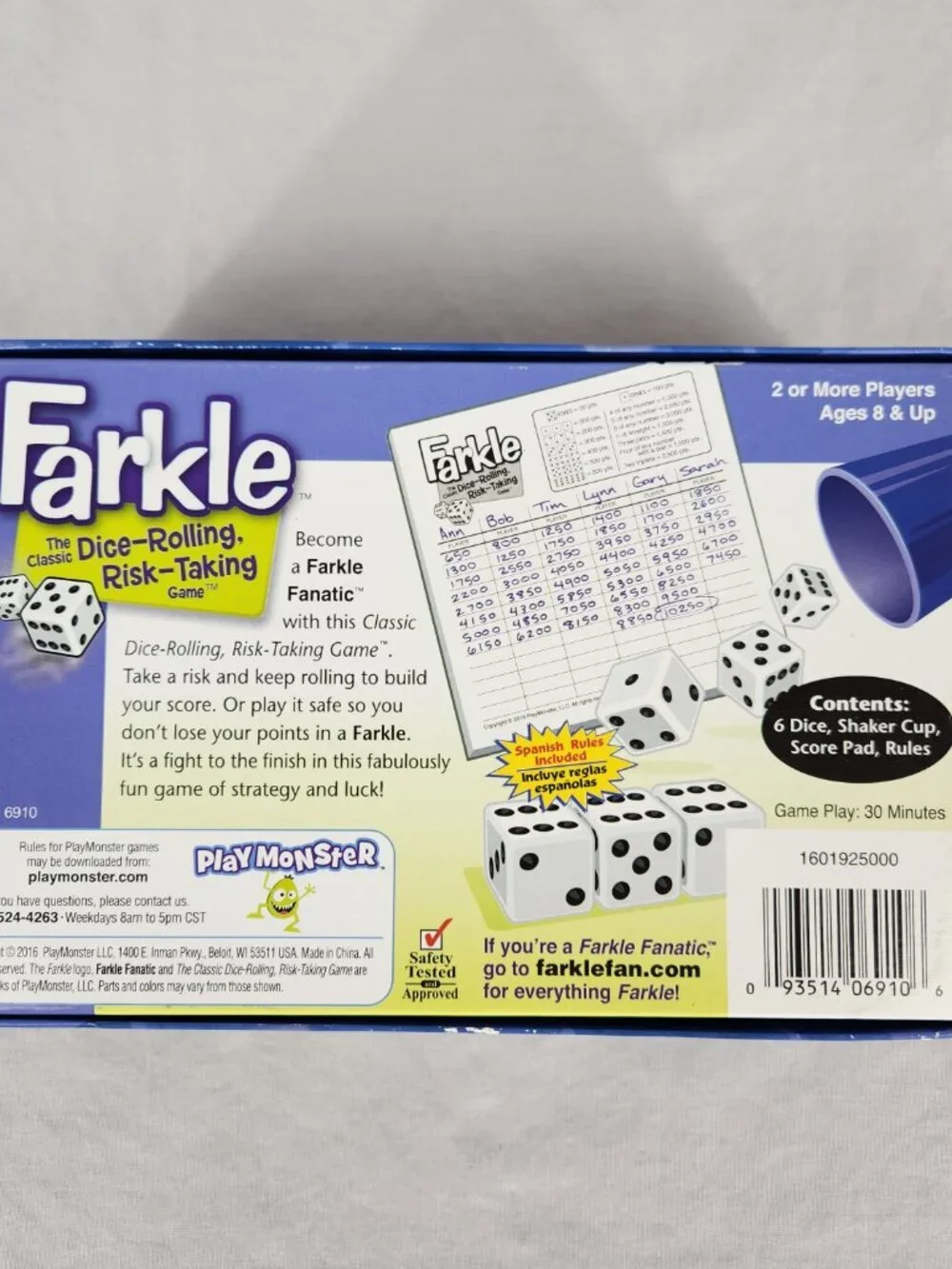 Farkle Classic Dice Game Brand New Open Box